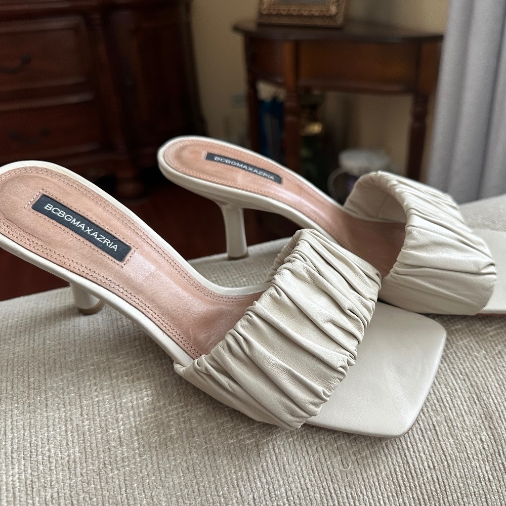 BCBGmaxazria slide sandals